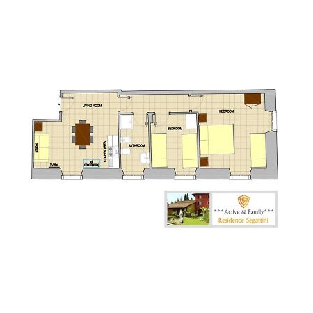 Residence Segattini Riva del Garda Bagian luar foto