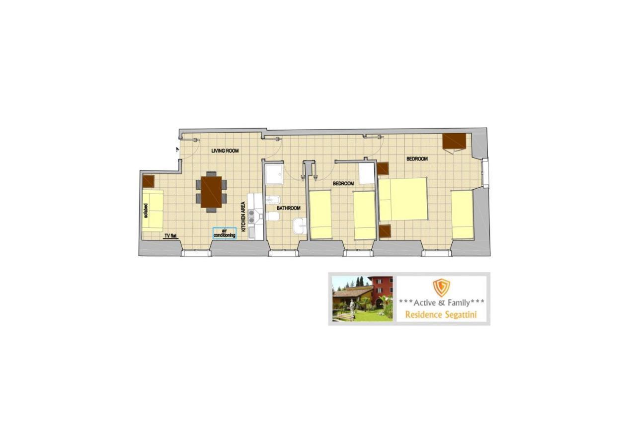 Residence Segattini Riva del Garda Bagian luar foto